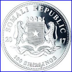 #1065079 Coin, Somalia, Elephant, 100 Shillings, 2017, Munich, 1 Oz, MS