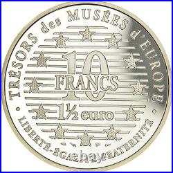 #182777 Coin, France, Elephant, Epoque Shang, 10 Francs-1.5 Euro, 1996, MS65