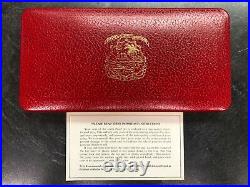 1974 LIBERIA 7 COIN PROOF SET WITH STERLING SILVER $5 ELEPHANT COIN WithBOX