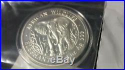 2004 2008 Somalia African Wildlife Elephants (x5) 1oz Silver Coins Capsuled