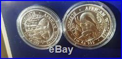 2005 Somalia Elephant 1 Oz Silver Coin Key To African Wildlife Series Somali