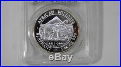 2006 Somalia Elephant Silver Proof coin