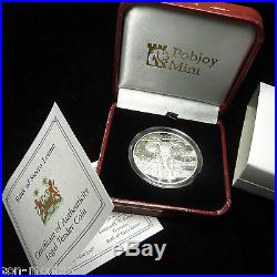 2007 African Animals ELEPHANT PROOF Sierra Leone Bank Sterling Silver Coin