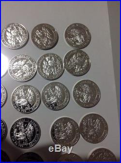 2012 Somali Elephant Coins. 20 X 1 Oz Silver Coins. African wildlife Series