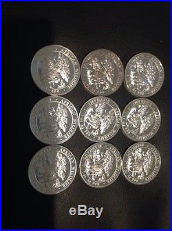 2012 Somalia Elephant Bullion coin 20 coins in tube. (1 Oz silver x 20.)