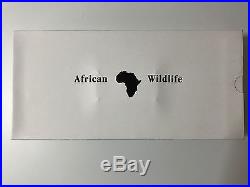 2015 African Wildlife Somalian Elephant Silver 4 Coin Proof Set in Box with COA