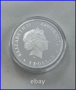 2015 Elephant Seal AUSTRALIAN ANTARCTIC TERRITORY 1oz Silver Proof Coin