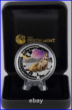 2015 Silver 1oz Proof Coin AAT Elephant Seal