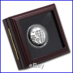 2015 Somali Elephant 1 oz. Silver Proof HIGH RELIEF African Series OGP & COA
