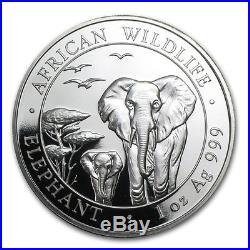 2015 Somalia 500-Coin 1 oz Silver Elephant (Sealed Box) SKU #84835