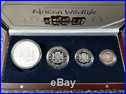 2015 Somalia Silver Elephant Prestige Proof Coin Set