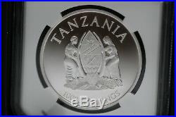 2015 Tanzania Silver Coin Elephant
