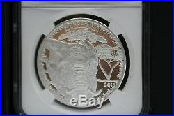 2015 Tanzania Silver Coin Elephant