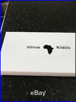 2016 African Wildlife Somali Elephant Prestige pure silver proof 4 coin set
