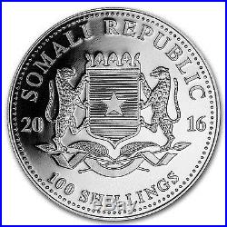 2016 Somalia 1 oz Silver Elephant (20-Coin MintDirect Tube) SKU #92393