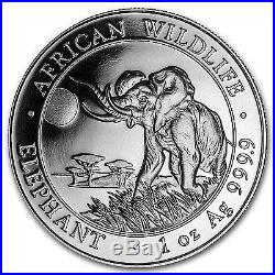 2016 Somalia 500-Coin 1 oz Silver Elephant (Sealed Box) SKU #92392