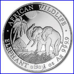 2017 Somalia 1 oz Silver Elephant (20-Coin MintDirect Tube) SKU #101909