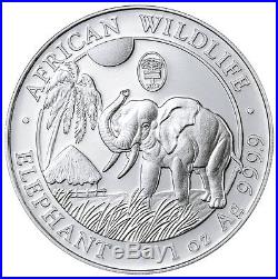 2017 Somalia 1 oz. Silver Elephant Berlin Fair Privy ProofLike In OGP SKU45546