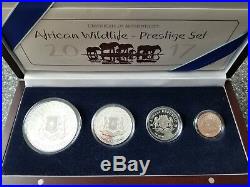2017 Somalia Silver Elephant Prestige Proof Coin Set