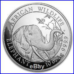 2018 Somalia 10 oz Silver Elephant BU SKU#154020