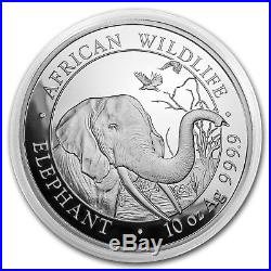 2018 Somalia 10 oz Silver Elephant BU SKU#154020