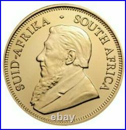 2019 1 Oz Silver South Africa Big Five VOLTAIC ELEPHANT KRUGERRAND Coin, 24K GOLD