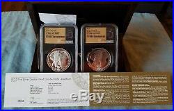 2019 SA Big 5 Elephant (2) Coin Set PF70 UC First Releases Coa WithMint Packaging