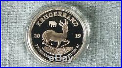 2019 Silver Proof Krugerrand & Big 5 Elephant 2 Coin Set VERY LIMITED