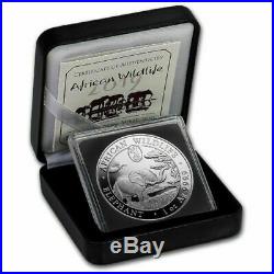 2019 Somalia 1 oz Silver Elephant Coin (Berlin WMF Privy Mark)
