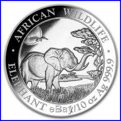 2019 Somalia 7-Coin Silver Elephant First Struck Collection SKU#182247