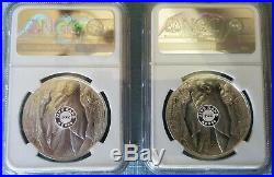 2019 South Africa BIG 5 Elephant (2) Coin Set NGC PF69 UC With OMP