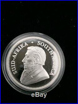 2019 South Africa Silver Krugerrand Elephant Privy Proof Coin IN HAND