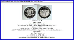 2020 SOMALI REPUBLIC SOMALIA Elephant African Wildlife Silver 200Sh Coin i104595