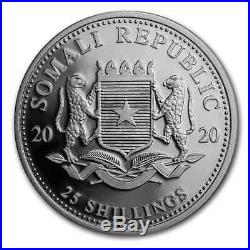 2020 Somalia 4-Coin Silver African Elephant Prestige Proof Set SKU#200133