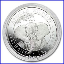 2021 Somalia 1 kilo Silver Elephant SKU#219845