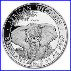 2021 Somalia 7-Coin Silver Elephant First Struck Collection A MUST HAVE