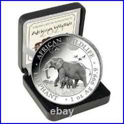 2021 Somalia Elephant Chicago ANA Privy 1 oz silver coin Presale