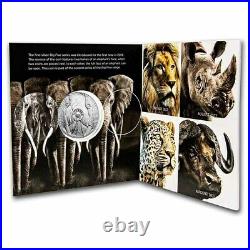 2021 South Africa Big 5 Elephant 1 oz. 999 Silver Coin Only 15,000 Minted
