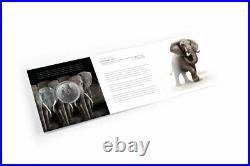 2021 South Africa Big 5 Series II Elephant 1 oz Silver R5 GEM BU In Blister Pack