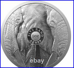 2021 South Africa Big Five II Elephant 1 oz Silver BU IN HAND SHIPS FREE