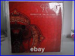 2022 ELEPHANT of the 1st CHAKRA 2oz 999 Fine Silver Pf Color 2oz Silver coin OMP