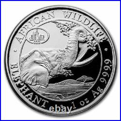 2022 Somalia 1 oz Silver Elephant (Chicago ANA Privy Mark) SKU#256949