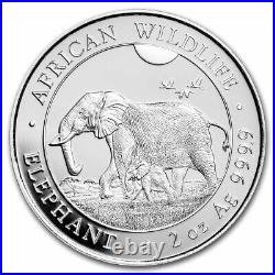 2022 Somalia 2 oz Silver Elephant BU SKU#243812
