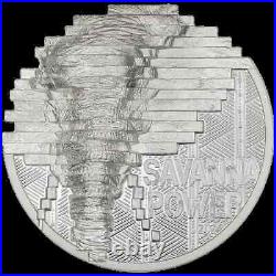 2024 Cook Islands $10 2 oz. 9999 Silver Elephant Reconstruction Proof Round