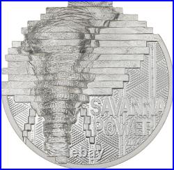 2024 Cook Islands Reconstruction Elephant 2 oz Silver Proof Coin