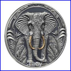 2024 Niue ELEPHANT Save the Powers 2 oz Silver Coin