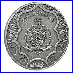 2024 Niue ELEPHANT Save the Powers 2 oz Silver Coin