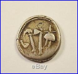 48-49 BC ROME JULIUS CAESAR SILVER DENARIUS ELEPHANT COIN