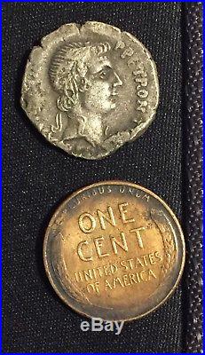 Ancient Rome Silver Coin Roman Denarius 100AD The Roman Empire Elephant Brutus