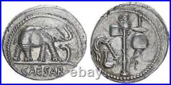 Antique/Republic/Caesar Denarius 100-44 V. Chr. C Julius Caesar, Elephant 91154